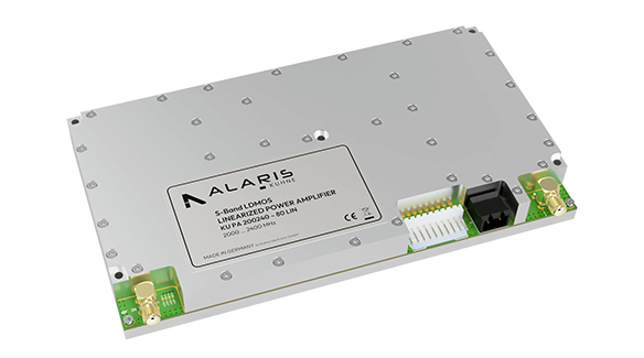 LDMOS Power Amplifier, 2000 ... 2400 MHz, 8 W COFDM Linear S-Band Power Amplifier - KU PA 200240 - 80 LIN
